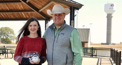 Rockwall-Heath HS Student Designs Ornament to be Displayed in House Chamber of the Texas Capitol 
